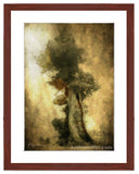  Bristlecone Pine photography with mahogany frame by wildlife and landscape artist Kathie Miller.  Prints available.