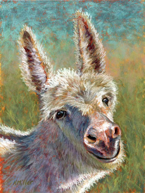 Chip - Donkey Original Pastel 9