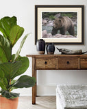 Grizzly Bear II painting by award winning artist Kathie Miller. Prints available.
