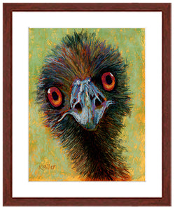 Sparky Emu Chick | Fine Art Print