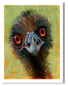 Sparky Emu Chick | Fine Art Print